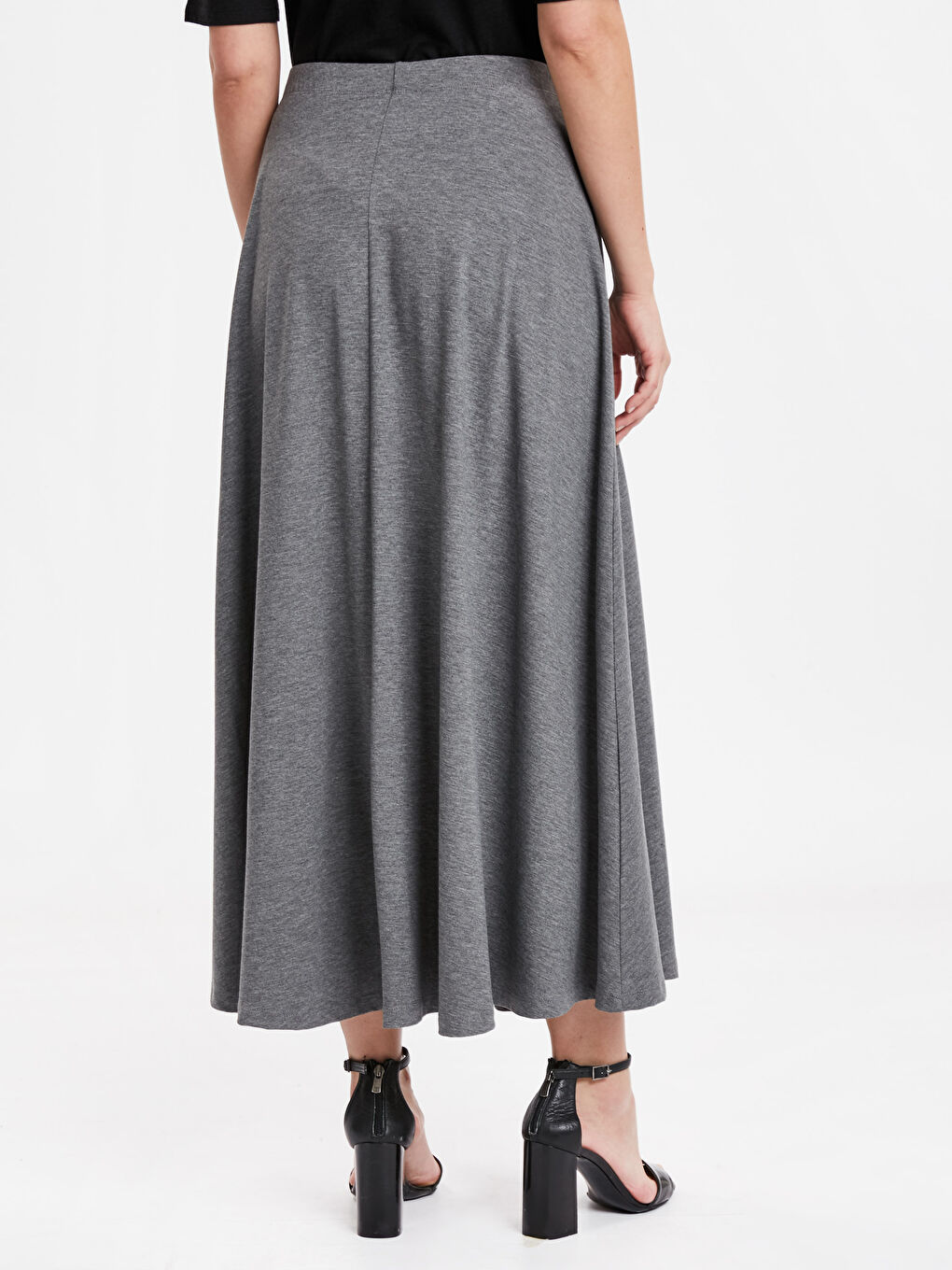 Woman GREY Skirt-2