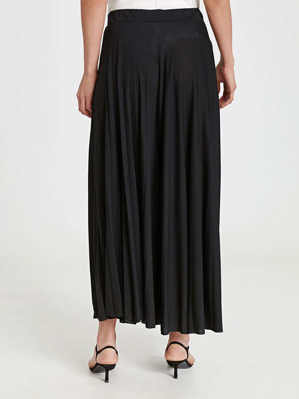 تنورة نسائية مريحة من القطن الممشط بنقشة-3