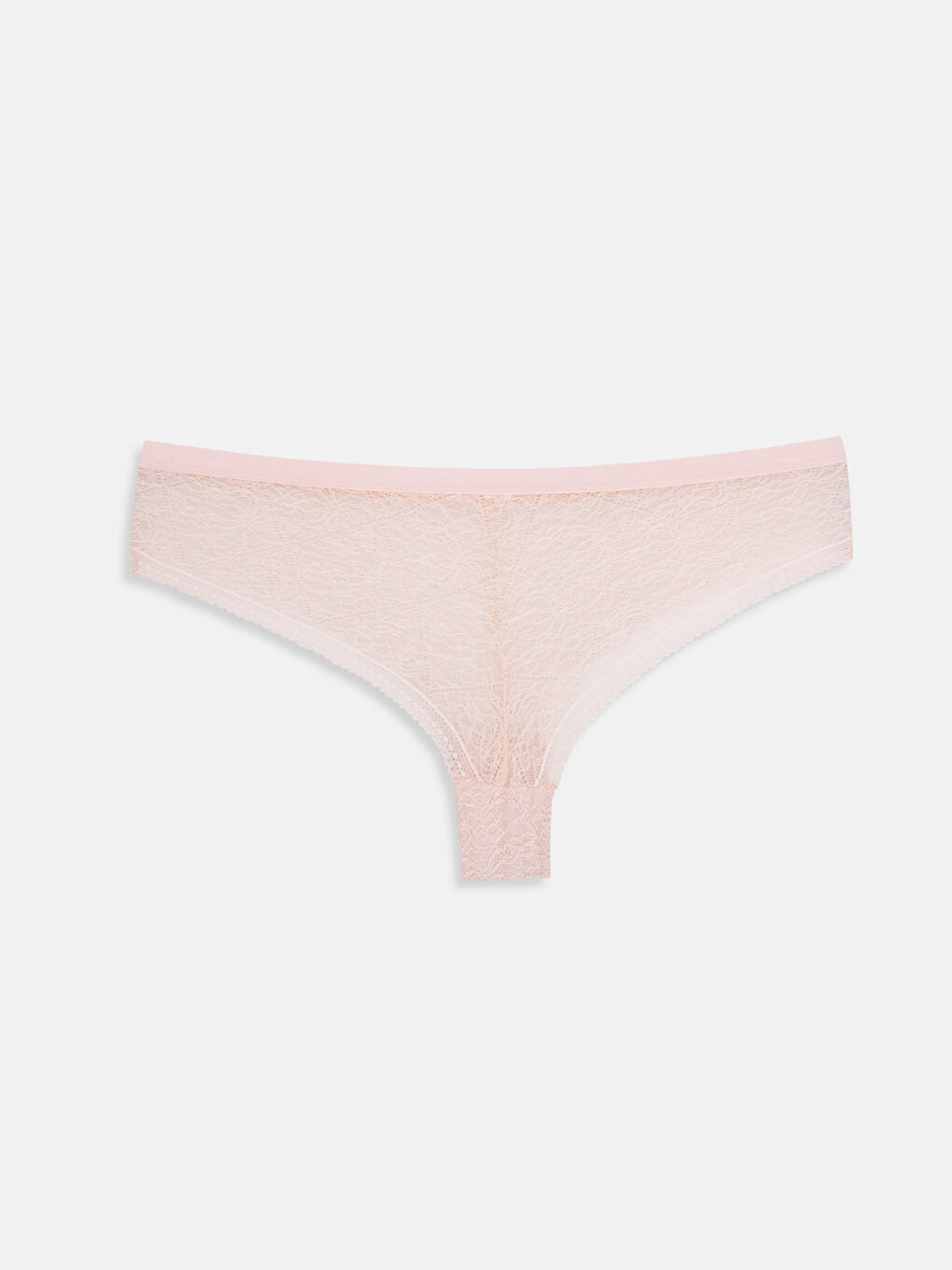 Açık Pembe Brazilian Külot-1