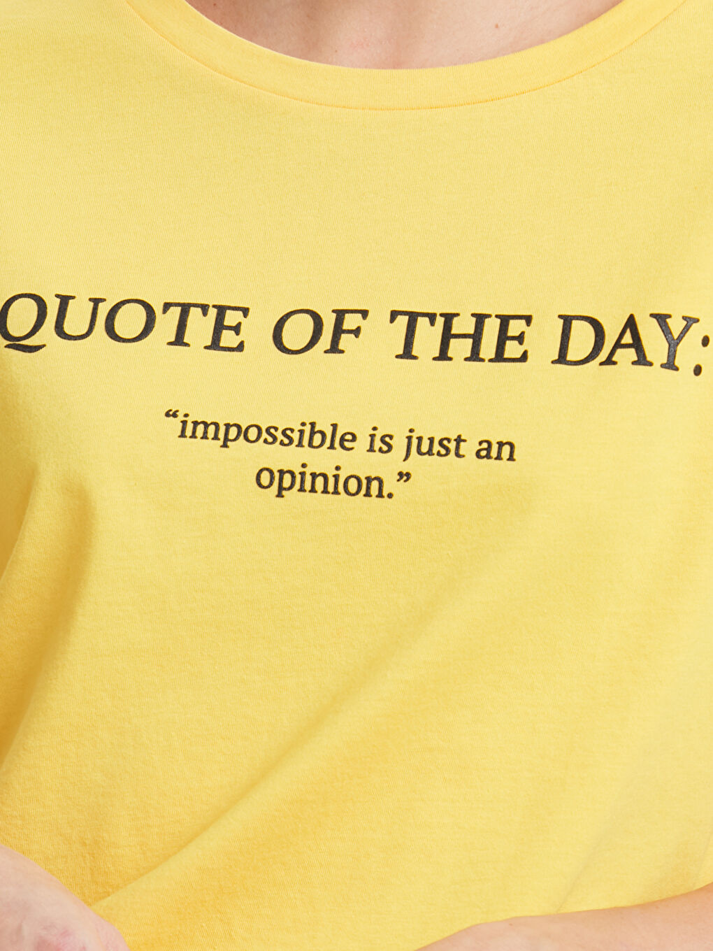 Orta Sarı Tişört-3