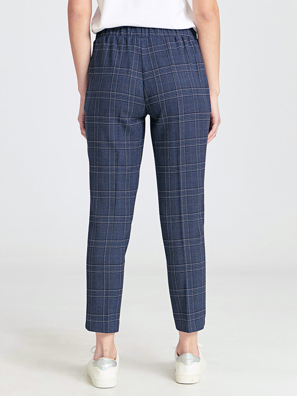 carrot fit karirane hlače  do gležnja -2