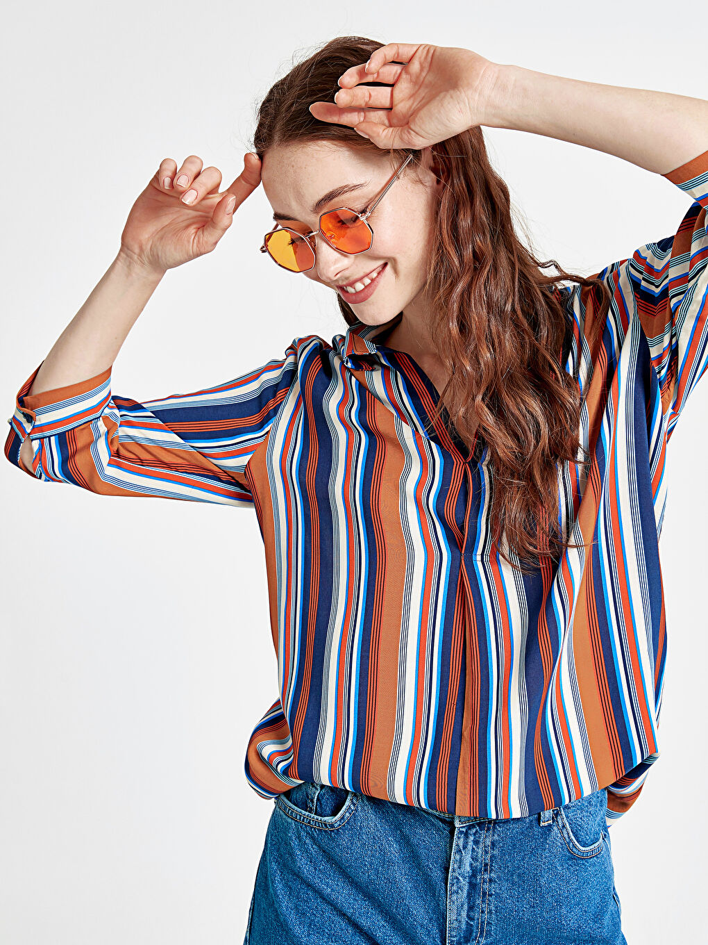 Woman YELLOW Blouse-1