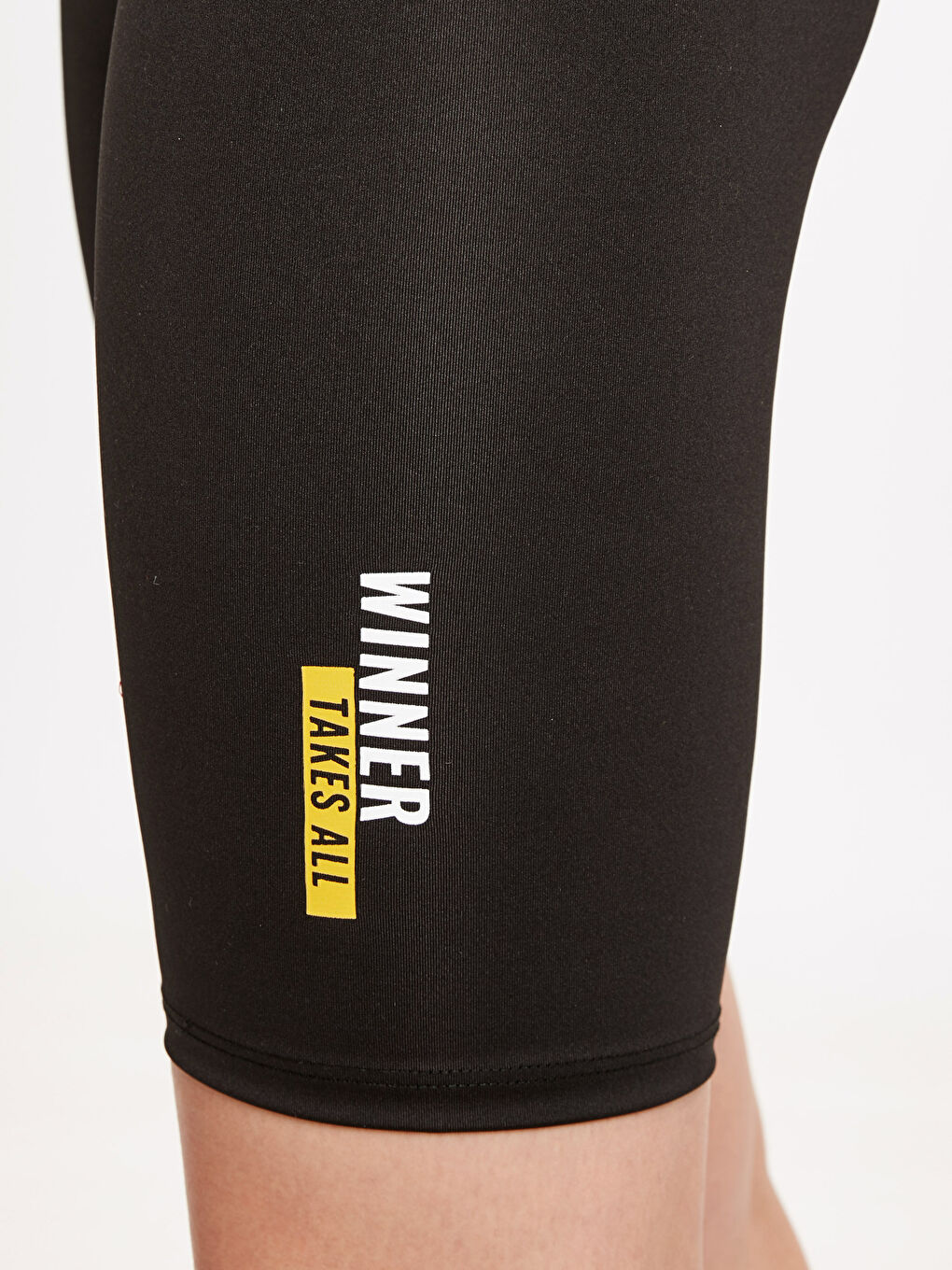 Yeni Siyah Spor Tayt-3