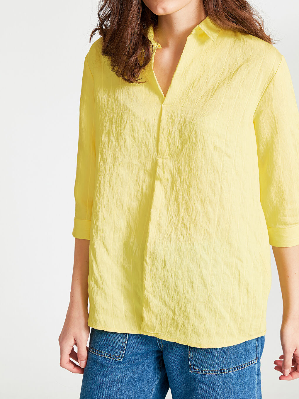 LC Waikiki Woman YELLOW Blouse -9SK026Z8-FVT