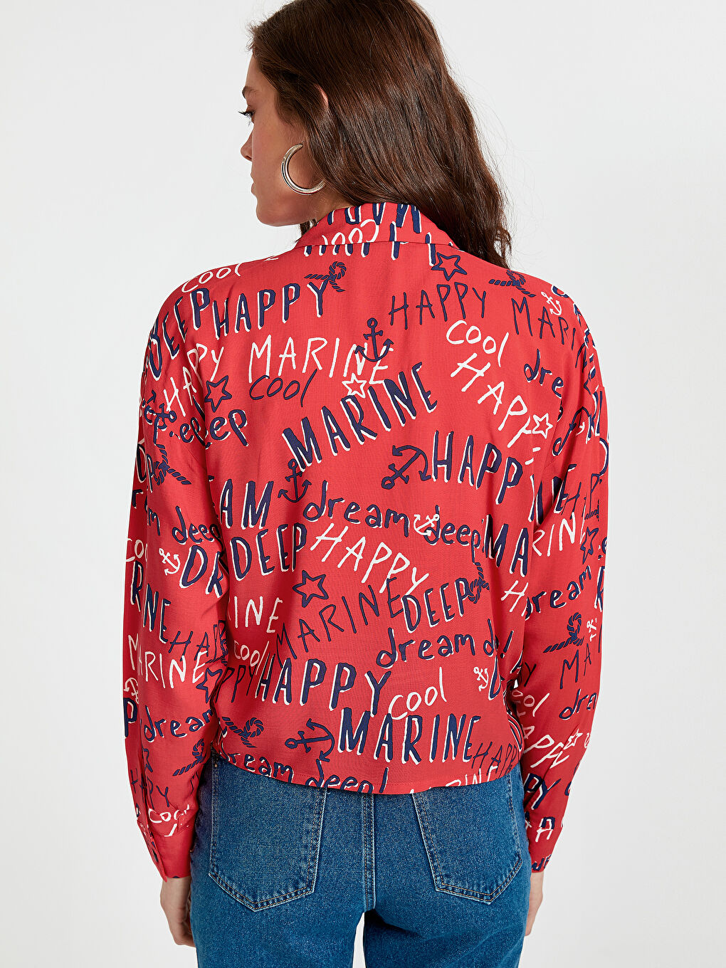 Chemise ROUGE Femme-1