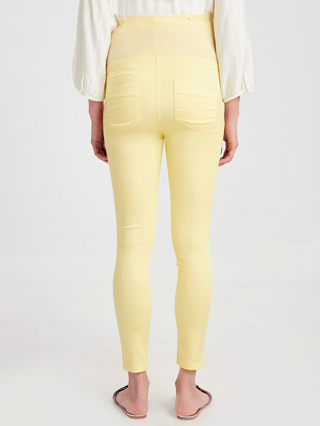 Woman YELLOW Trousers-2