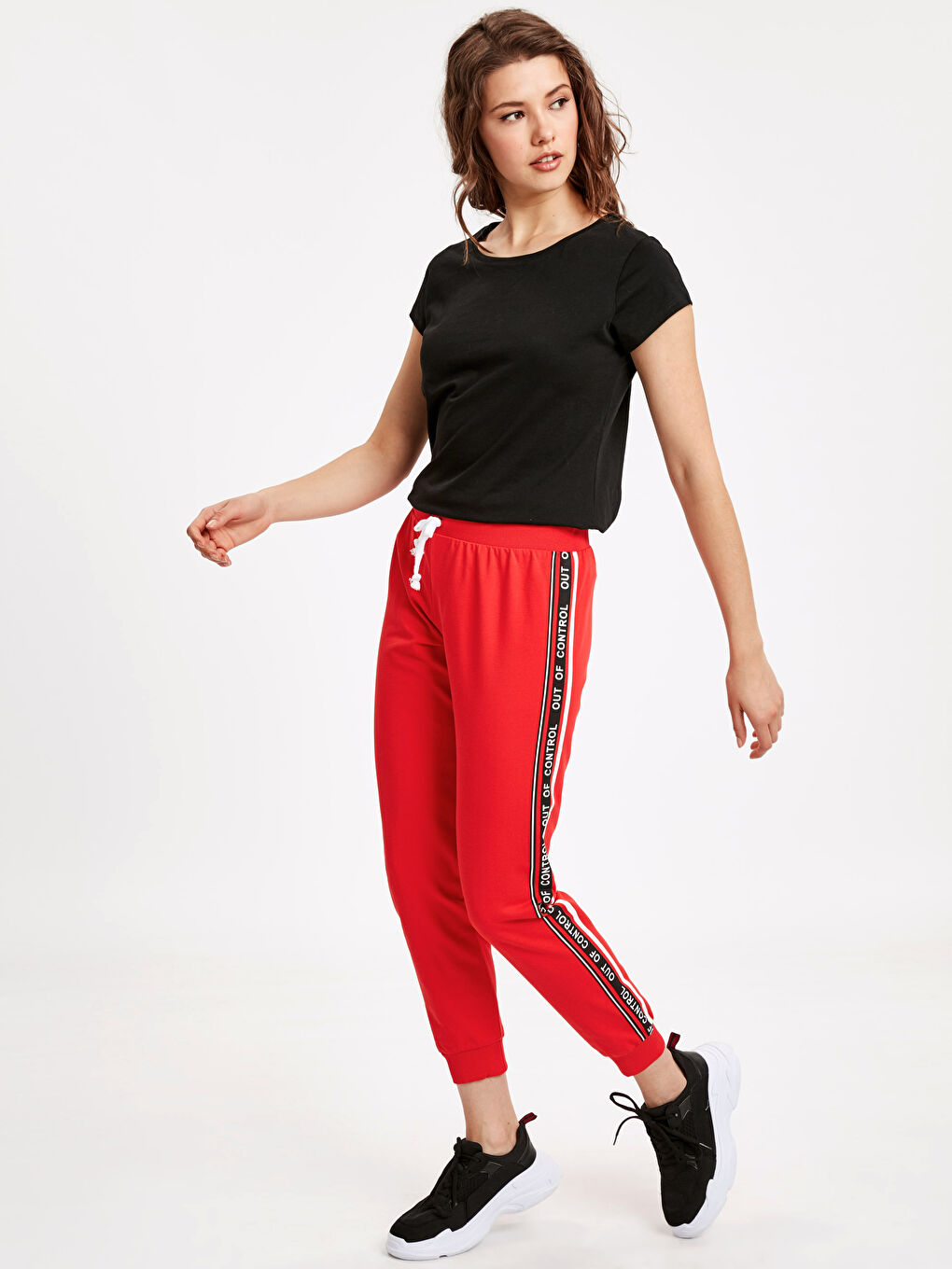 Pantalon de survêtement ROUGE Femme