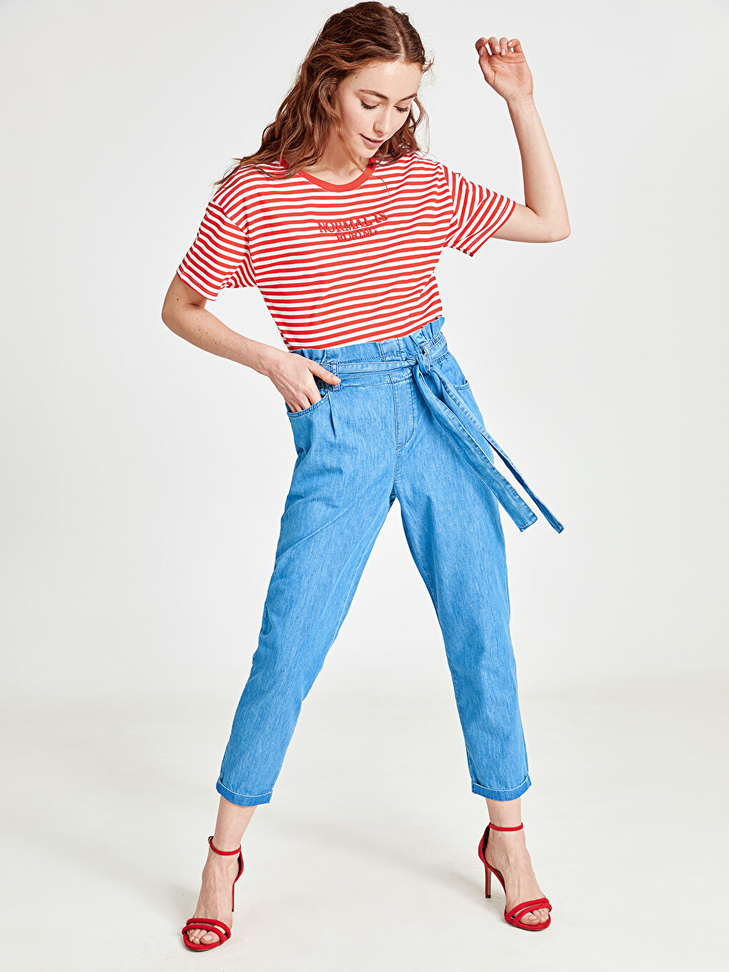 Женщины Индиго Джинсы