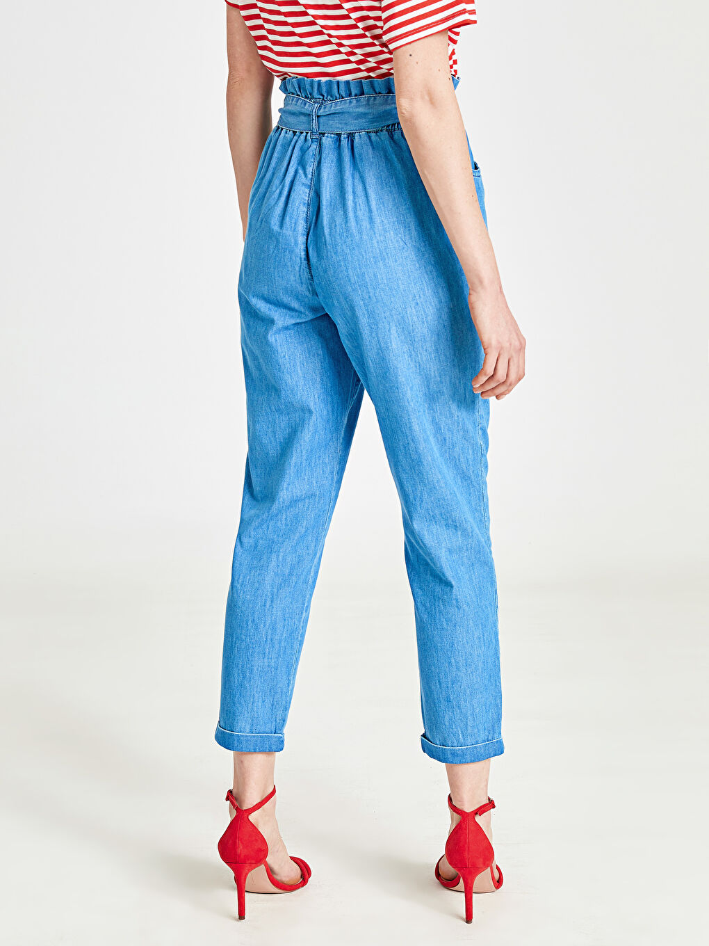 Женщины Индиго Джинсы-2