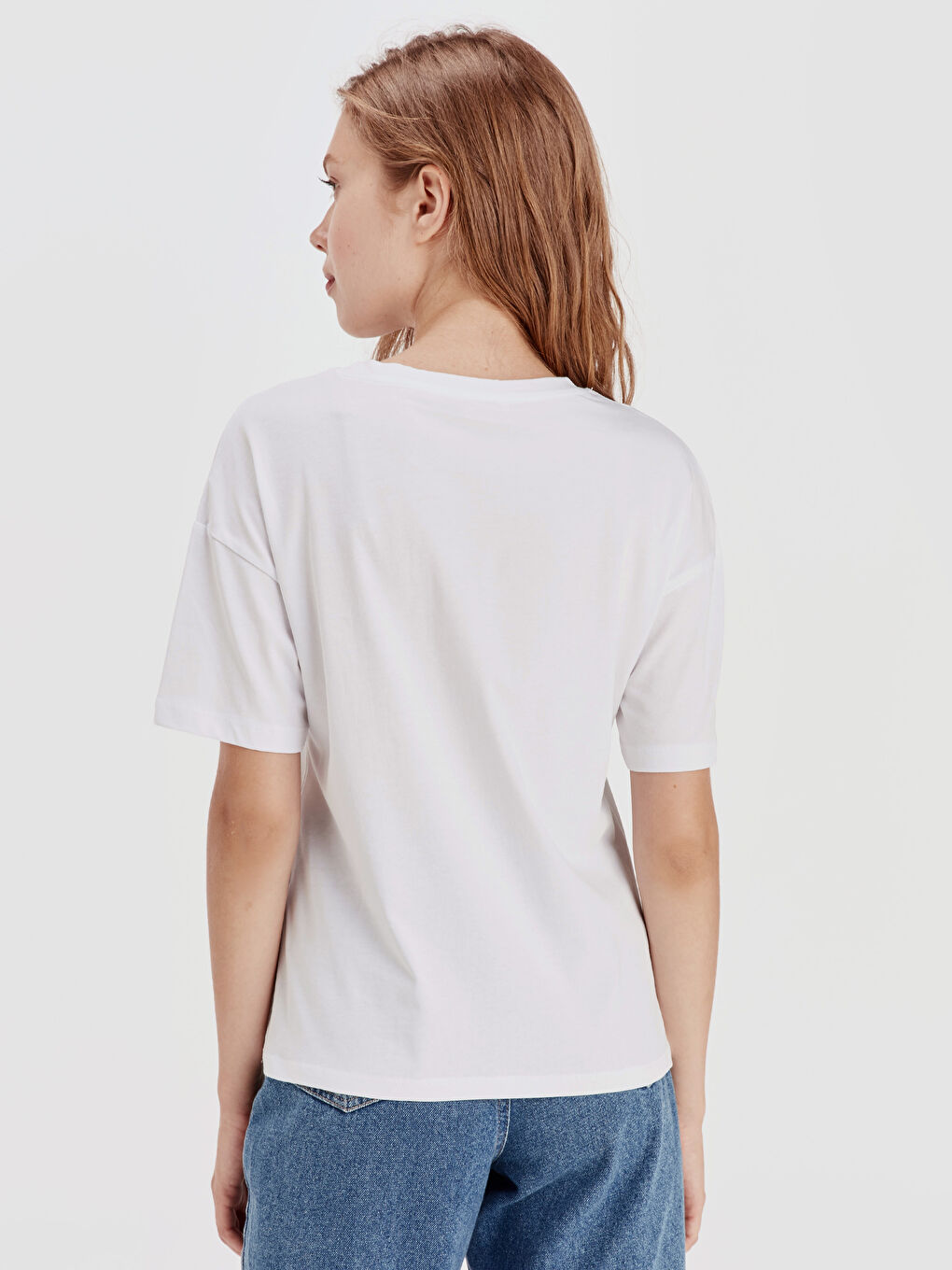 Optik Beyaz Tişört-2