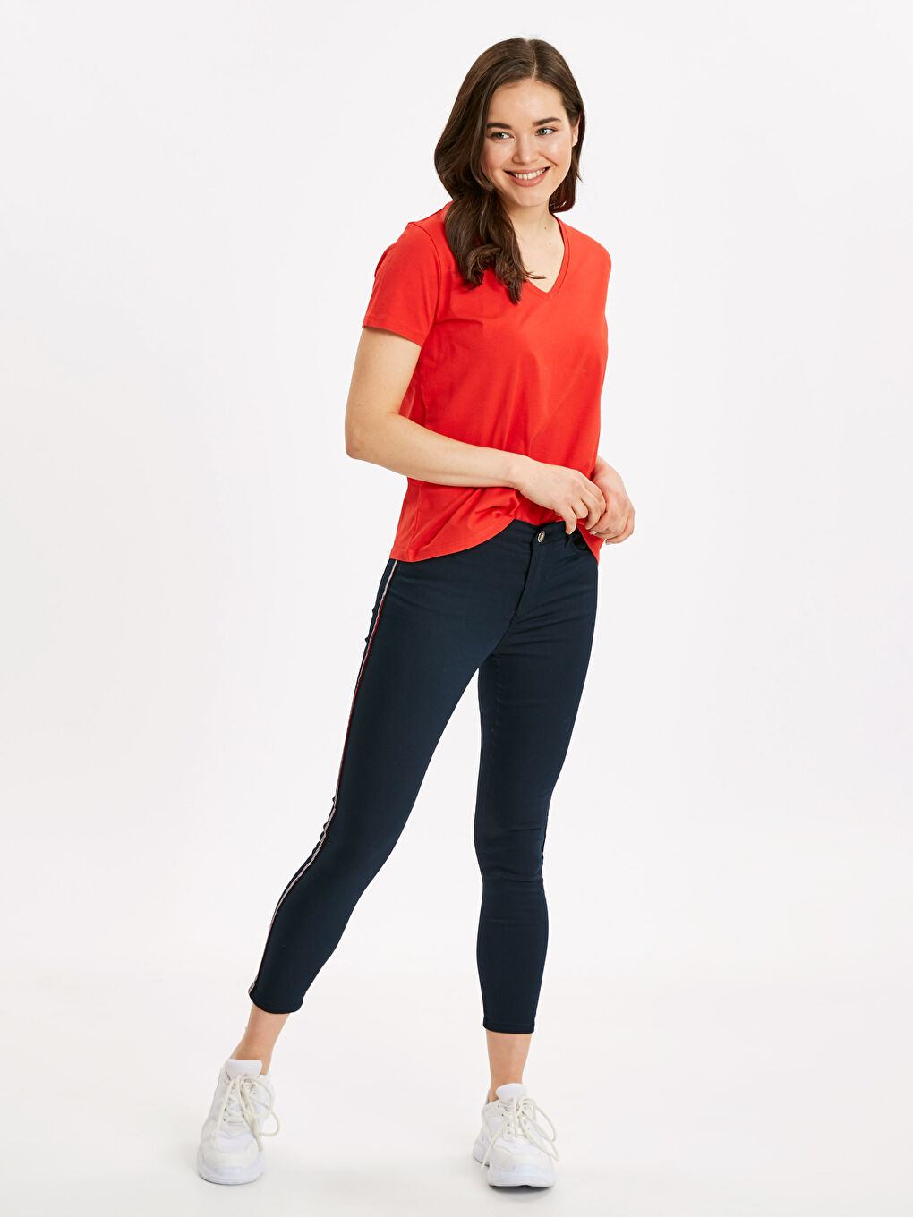 Жінка ЧЕРВОНИЙ Футболка-2