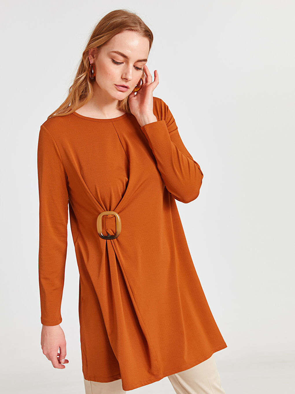 Woman BROWN Tunic