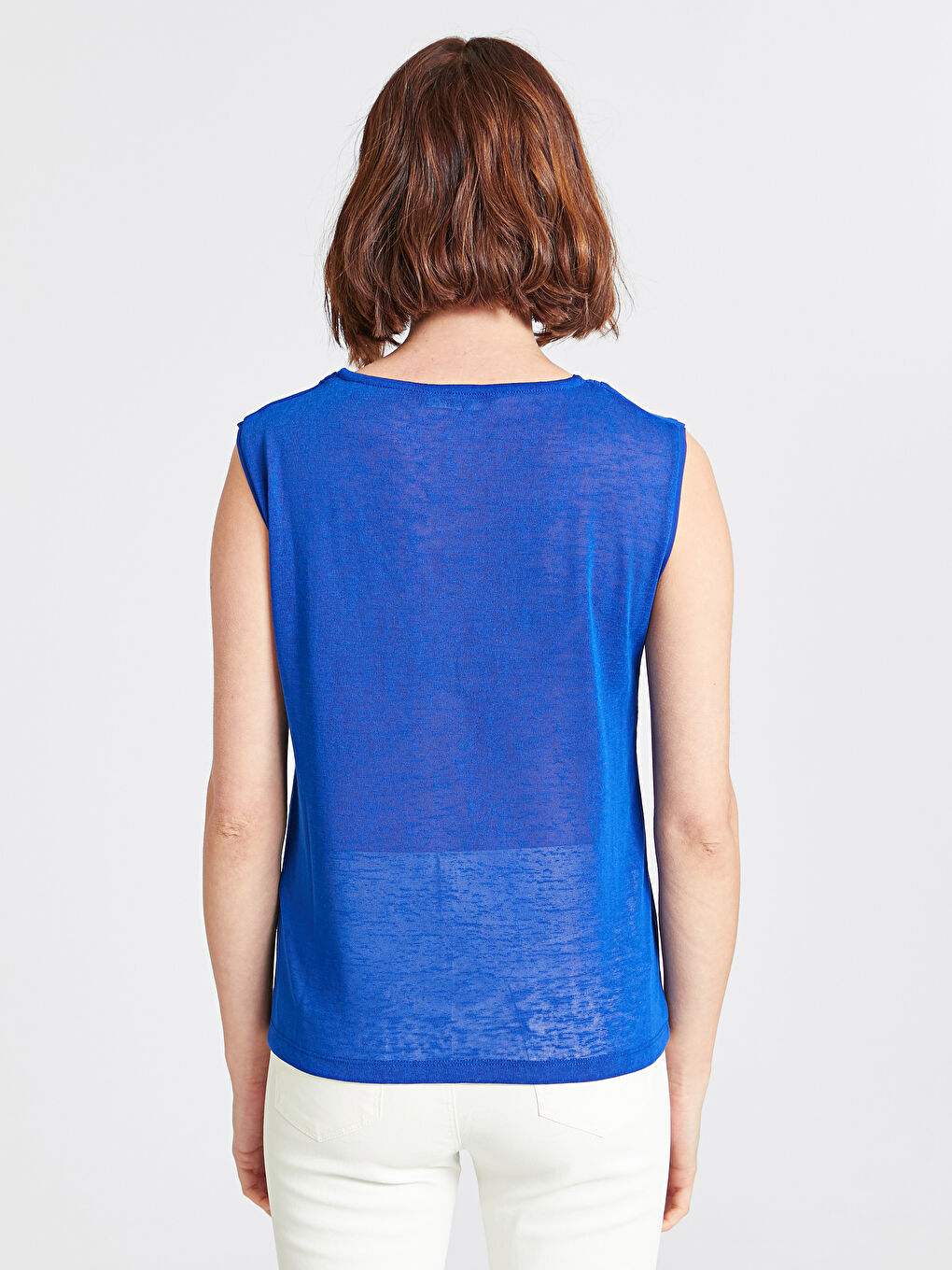 LCW Vision U-Neck Sleeveless Combed Cotton Women's Athlete -9SK917Z8-HNC