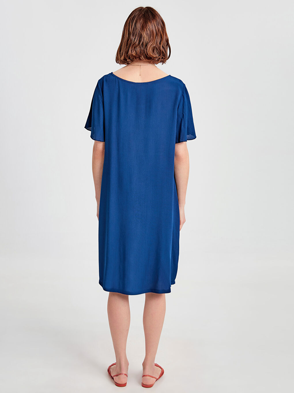 İndigo Elbise-2