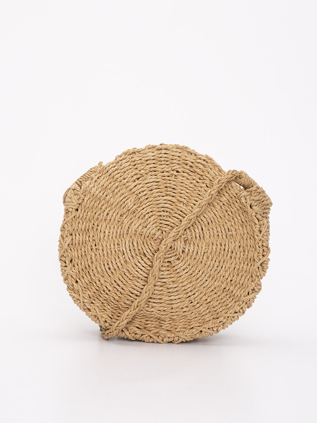 Kahverengi Hasır Omuz Çantası