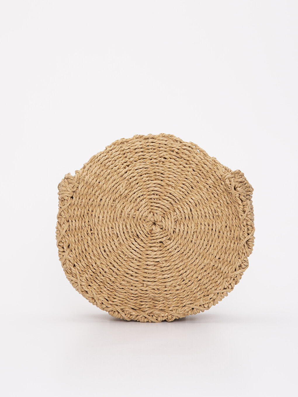 Kahverengi Hasır Omuz Çantası-2