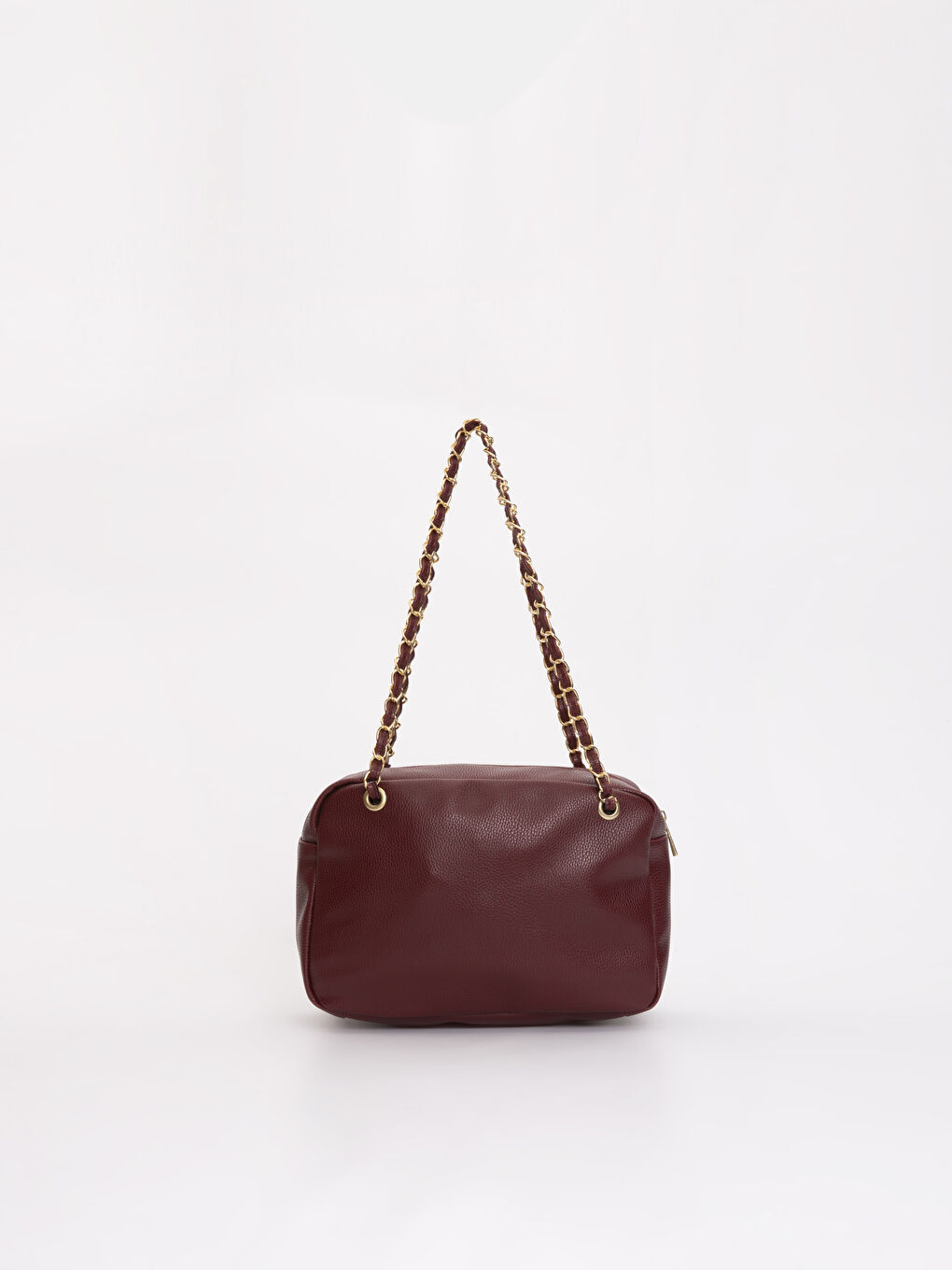 Sac d'épaule ROUGE BORDEAUX Femme-2