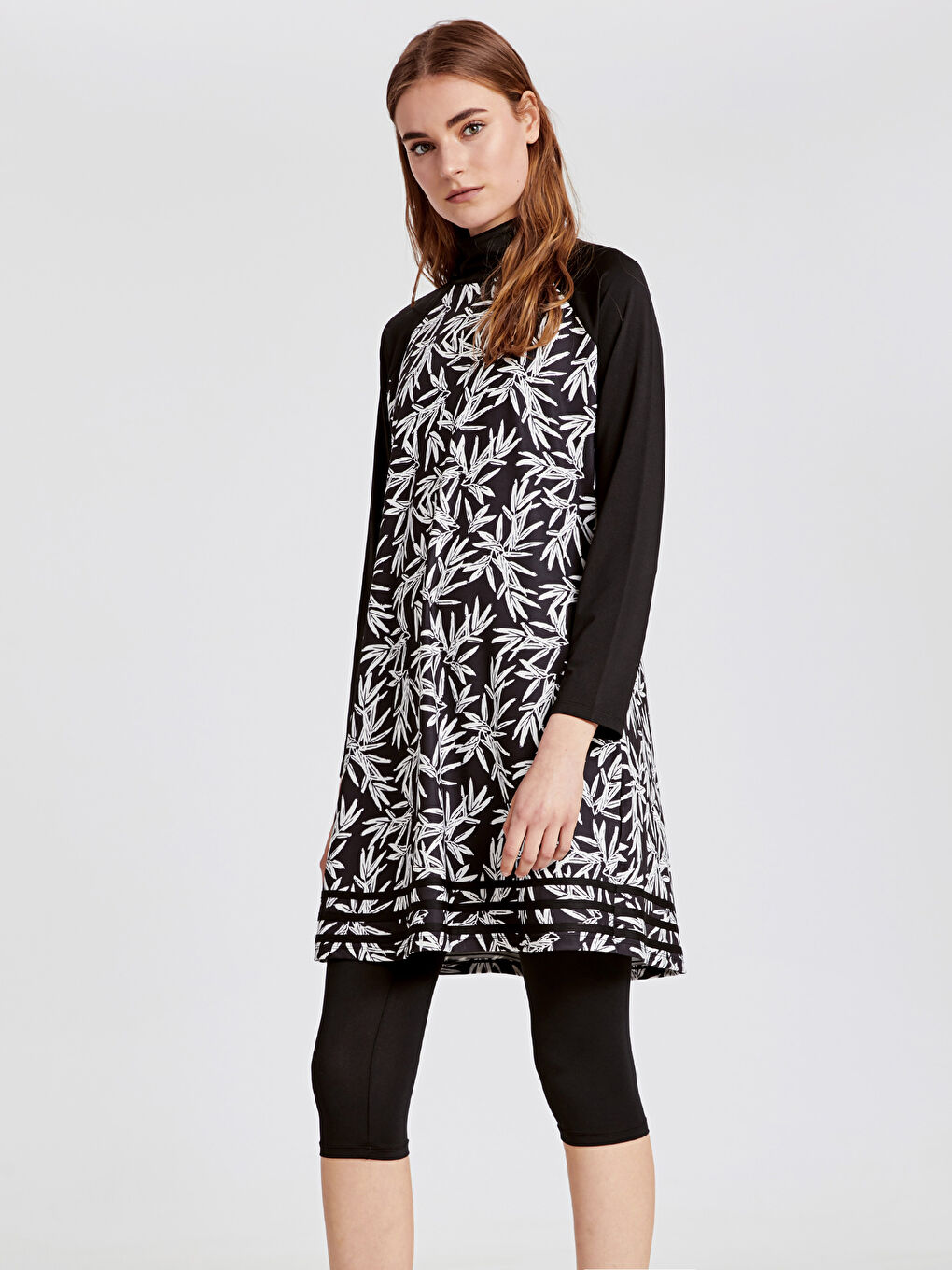 Women's Hijab Swimming Tights-2