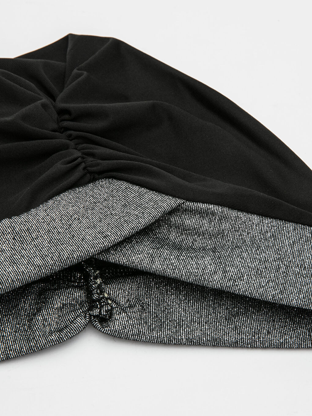 Siyah Tesettür Yüzme Bonesi-2