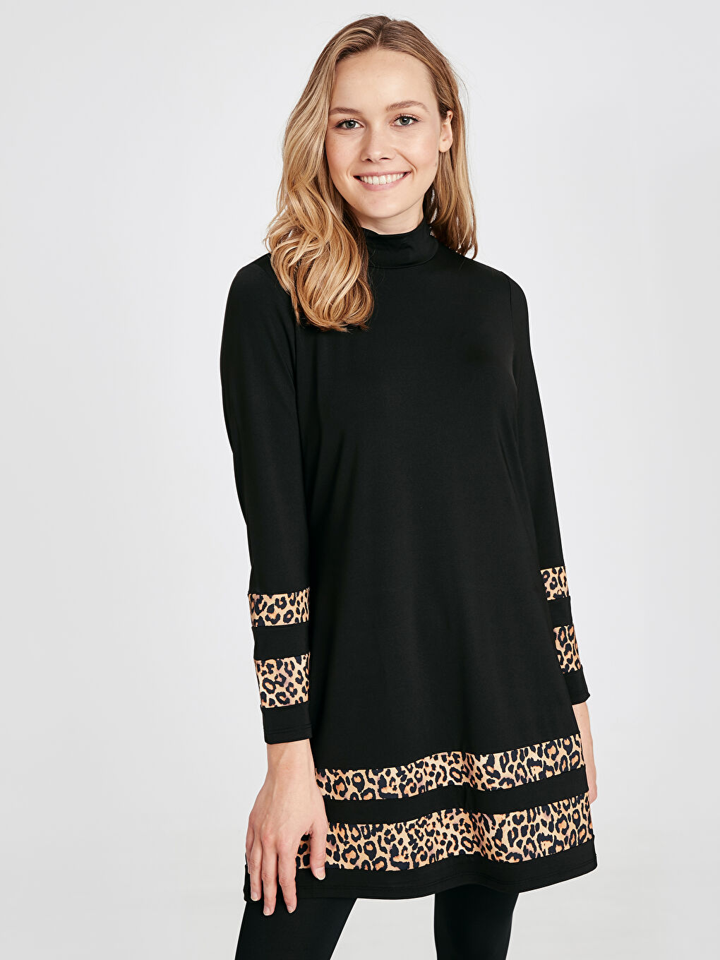 Siyah Tesettür Mayo-2