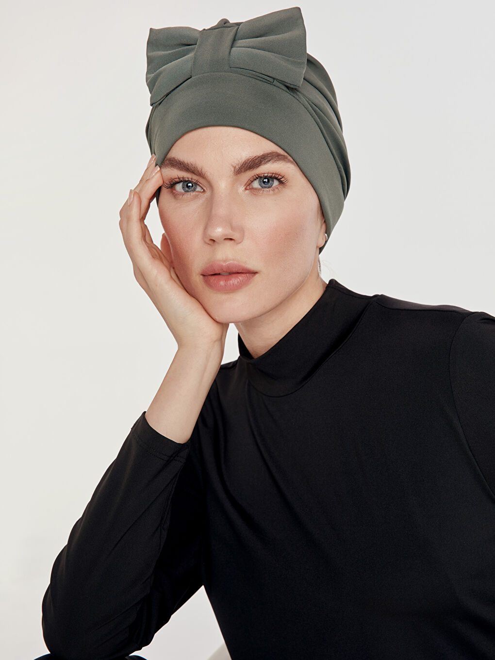 LCW DREAM Γυναίκα ΧΑΚΙ Modest Ολόσωμο Μαγιό -9SM014Z8-CRR
