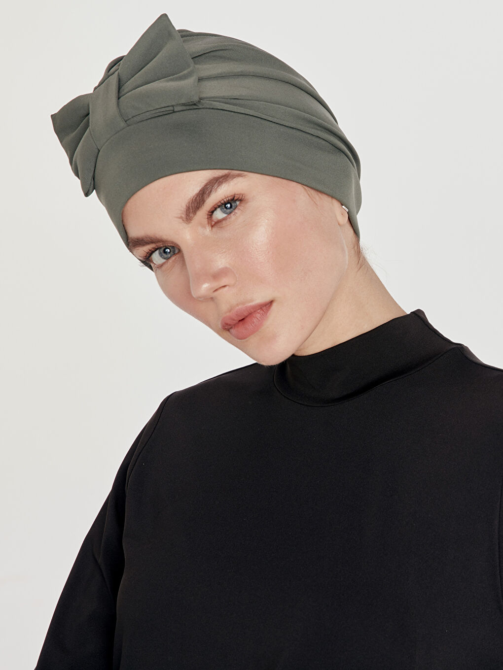 LCW DREAM Γυναίκα ΧΑΚΙ Modest Ολόσωμο Μαγιό -9SM014Z8-CRR