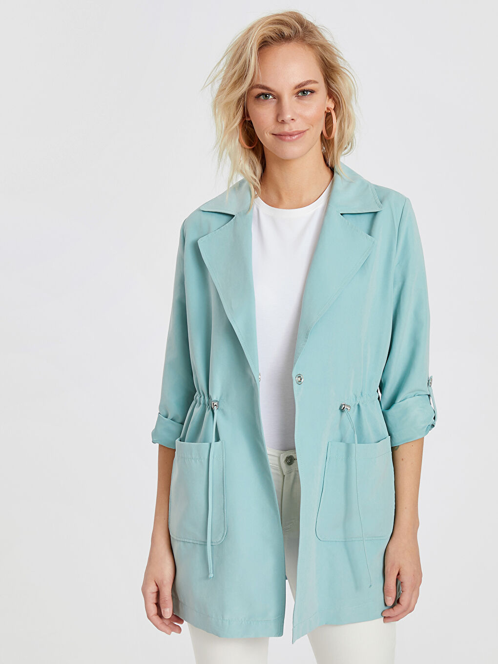 ZELENA Kaput Žena-1