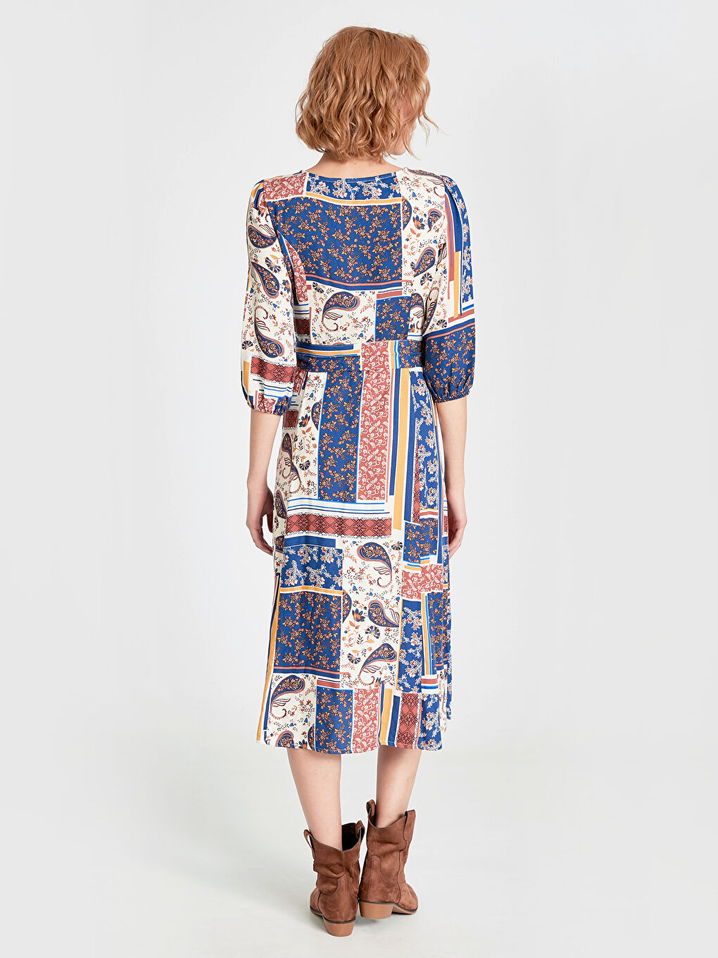 Robe Femme à Manches Longues-2