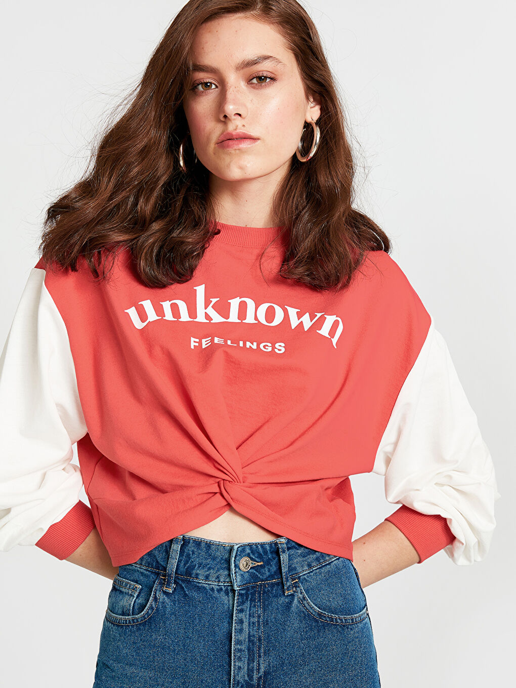 Kırmızı Sweatshirt