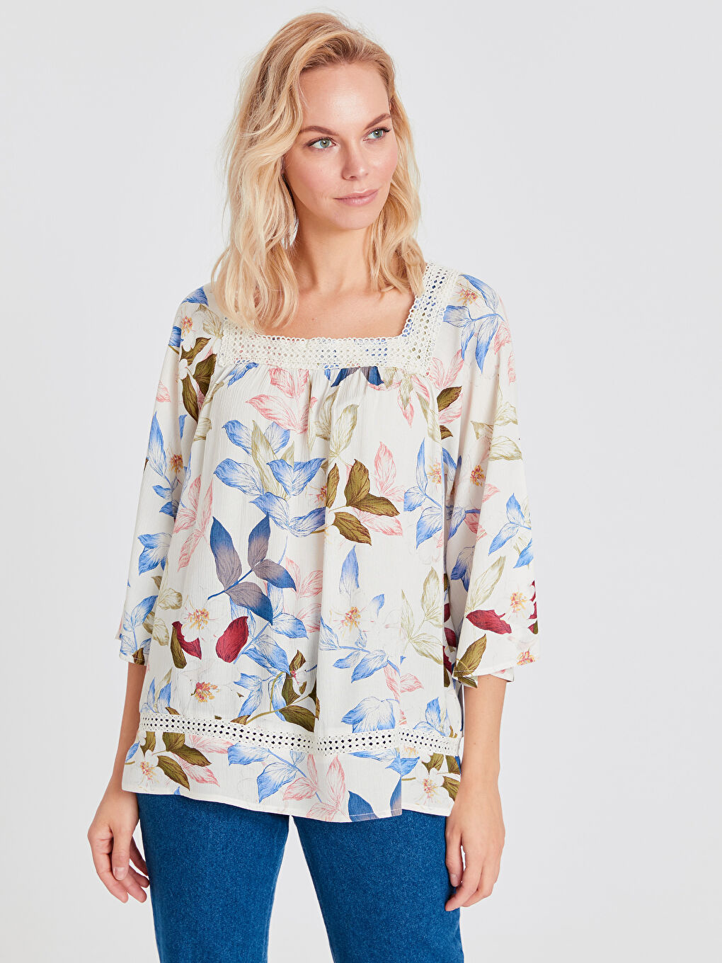 Woman ECRU Blouse-1