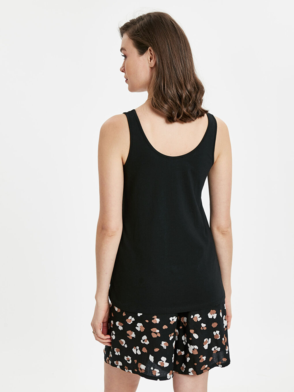 Woman BLACK Tank Top-1