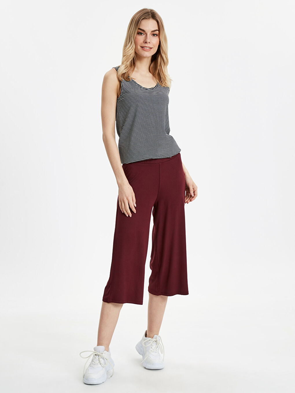 Woman WHITE Tank Top-2