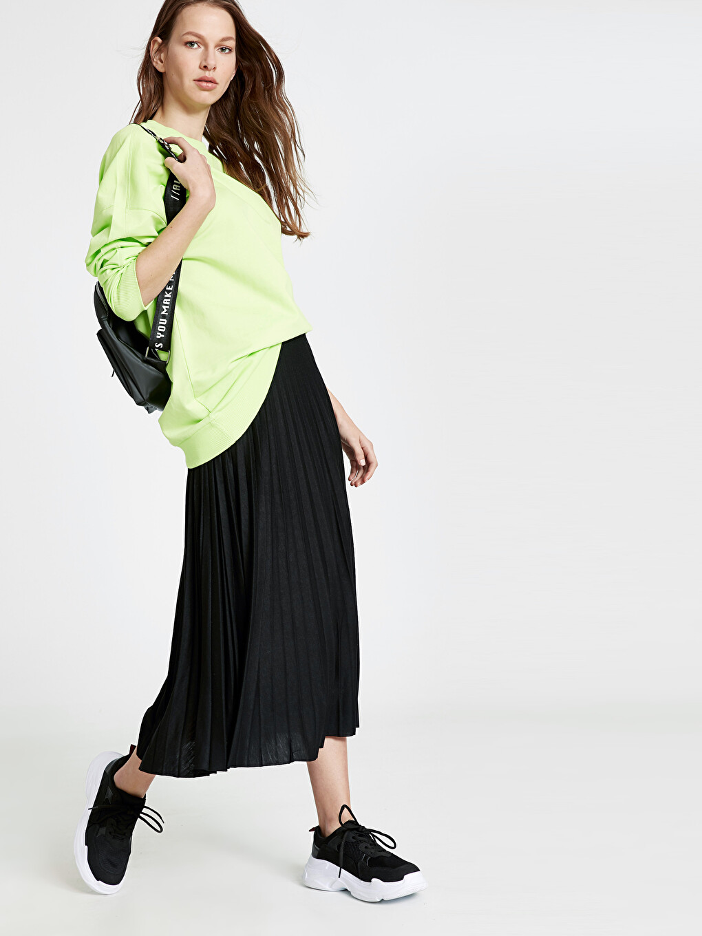 Jupe  Noir Femme-1