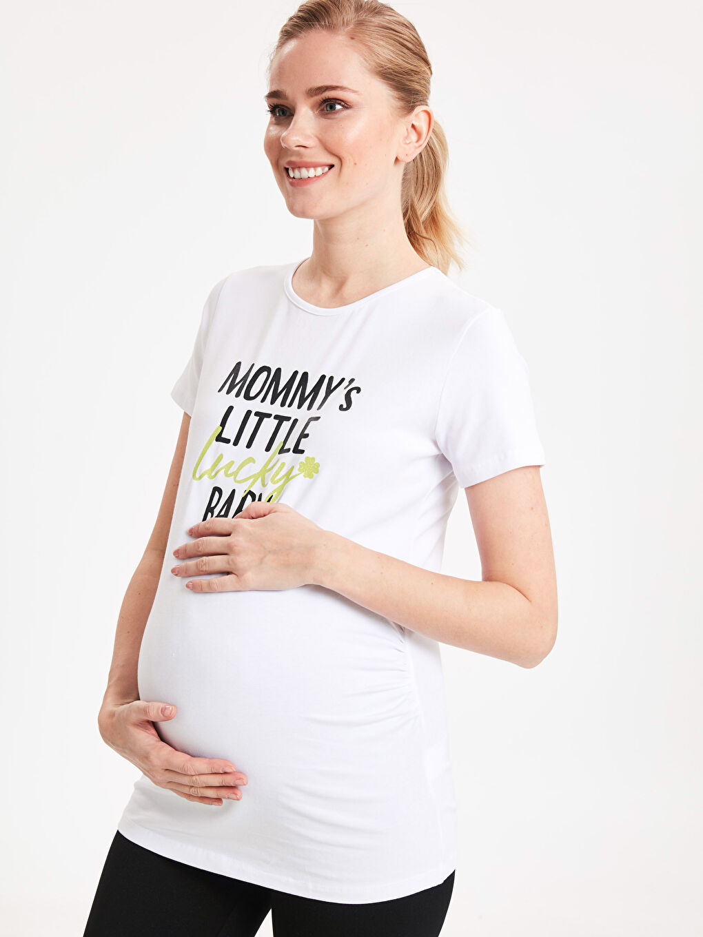 Short Sleeve Maternity T-Shirt