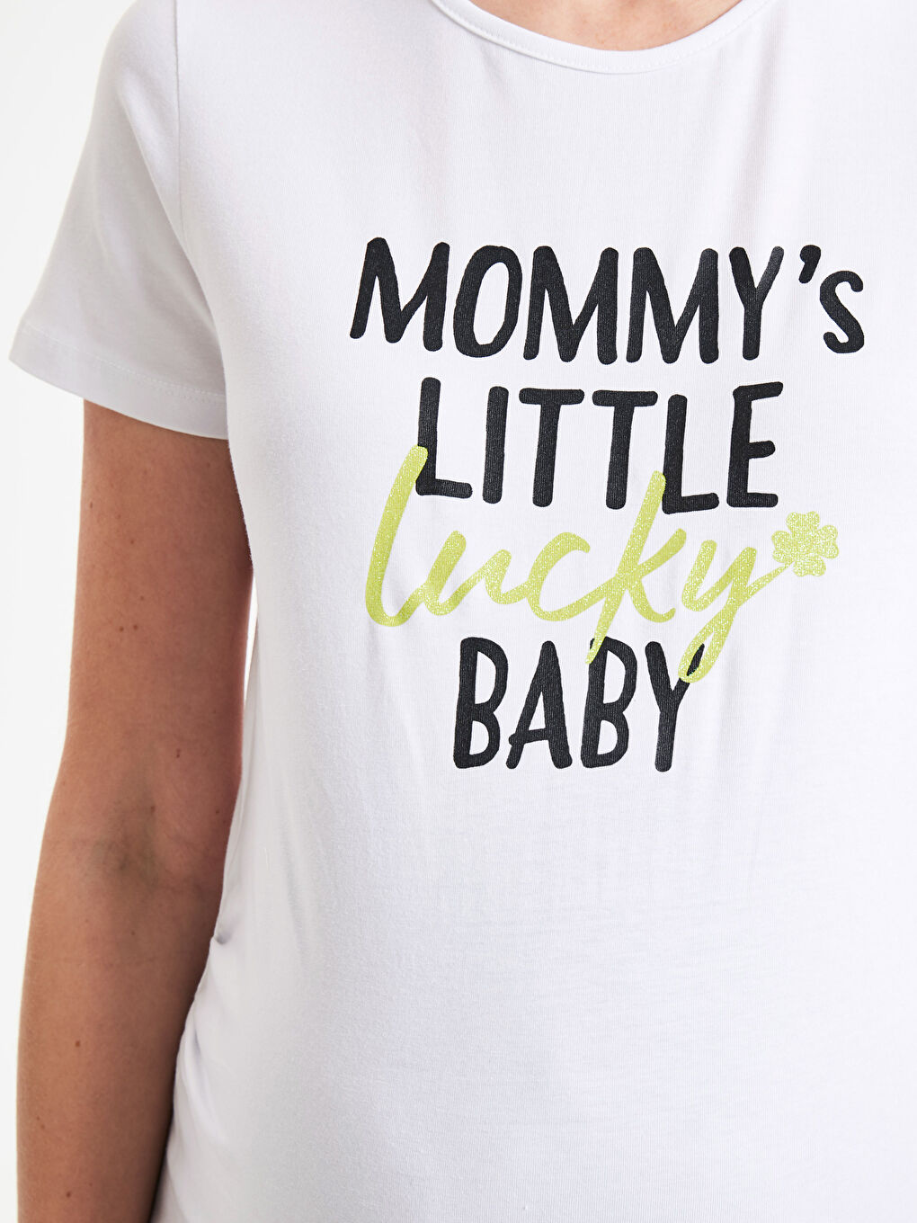 Short Sleeve Maternity T-Shirt-3