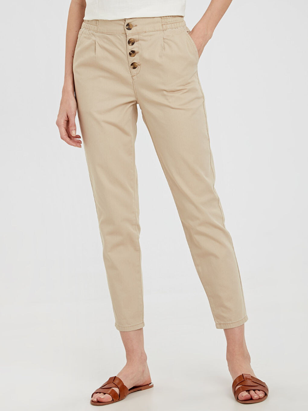 Jean BEIGE Femme-1