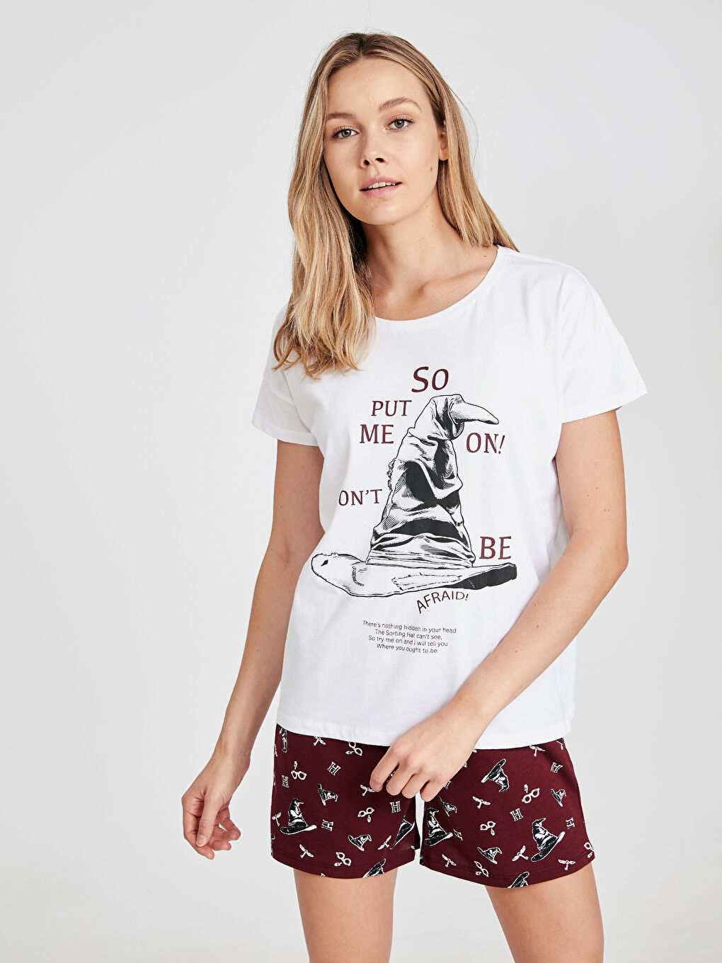 Beyaz Kadın Pijama Takım