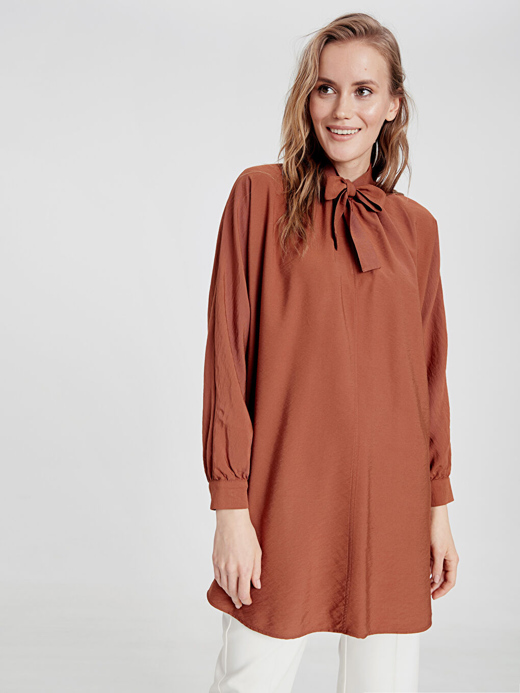 Woman BROWN Tunic-1