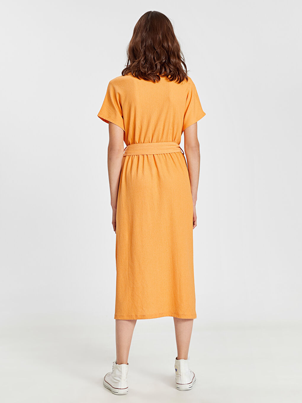 Robe ORANGE Femme-2
