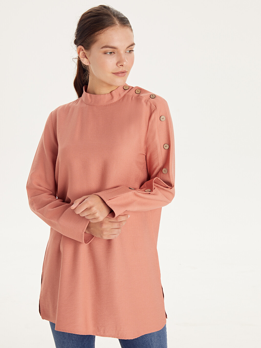 Woman Pink Tunic-3