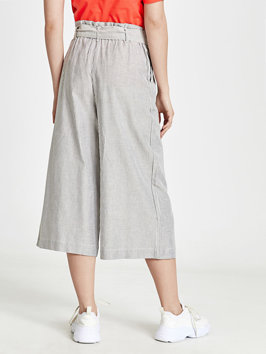 Lacivert Çizgili Kapri-3