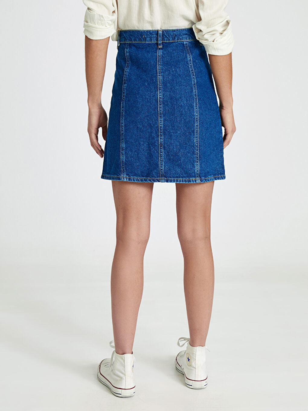 Jupe en jean INDIGO Femme-2