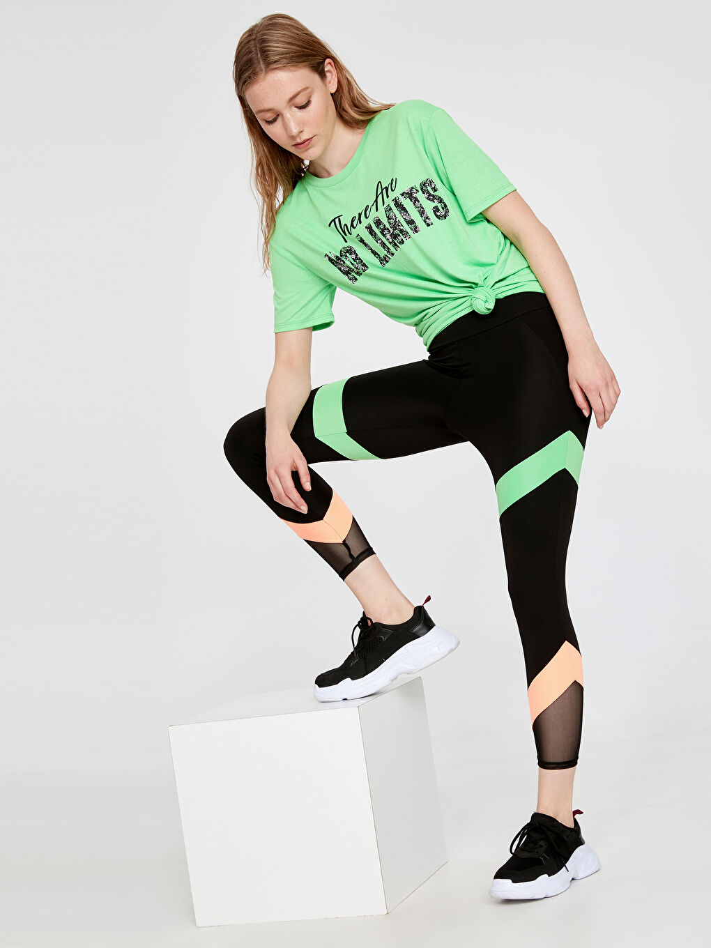 XSIDE ACTIVE Woman BLACK Sports Leggings -9SQ240Z8-CVL