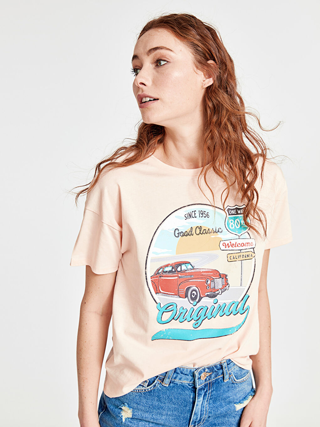 Woman PINK T-Shirt-1