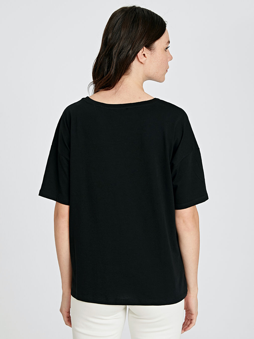 T-shirt NOIR Femme-1