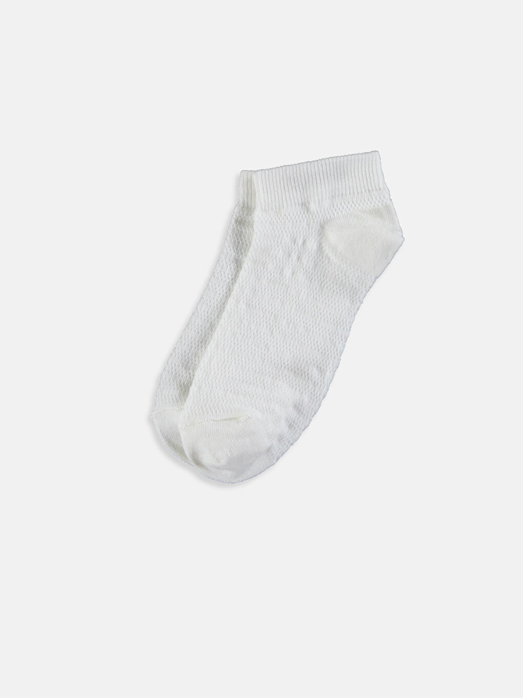 Ekru Patik Çorap-3