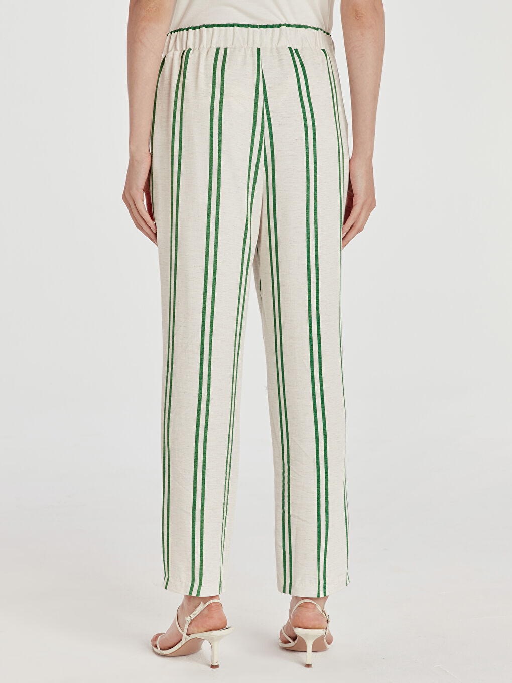 Женщины Зелёный Брюки-2