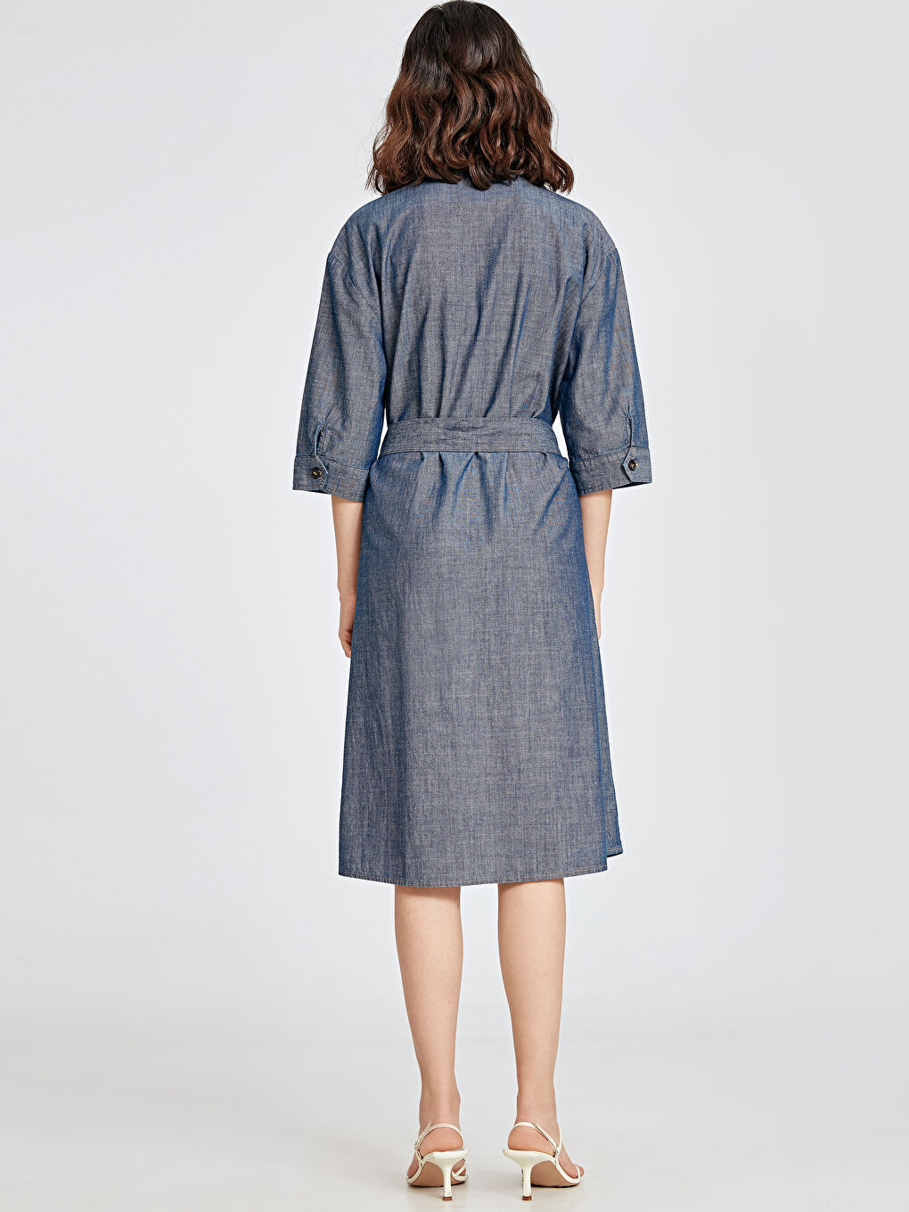 Standard Fit Women's Jean Dress-2