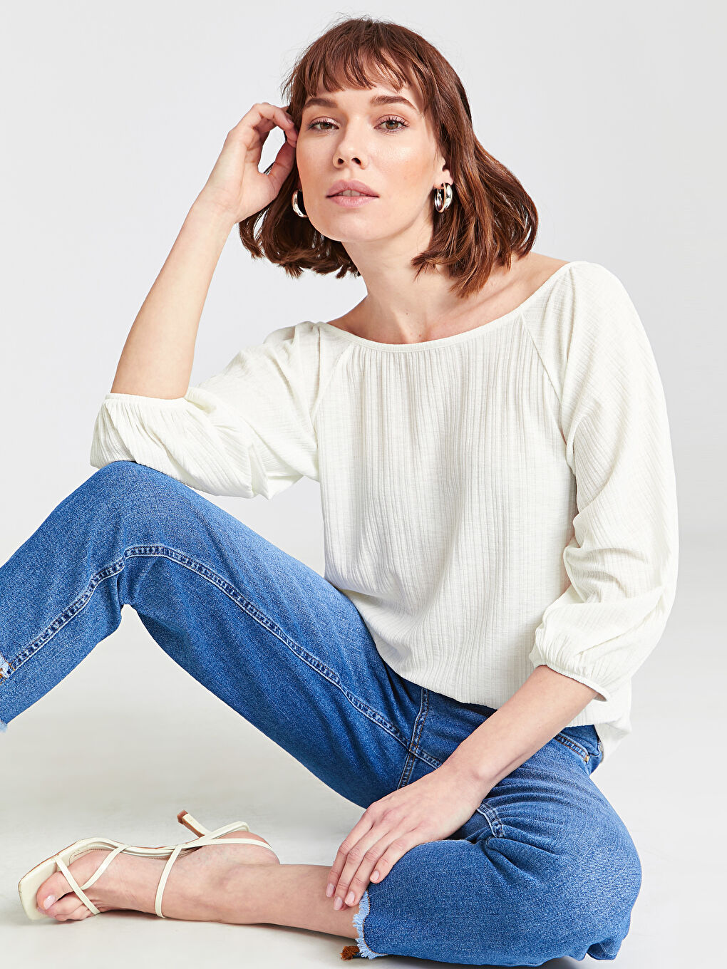 Optik Beyaz Tişört