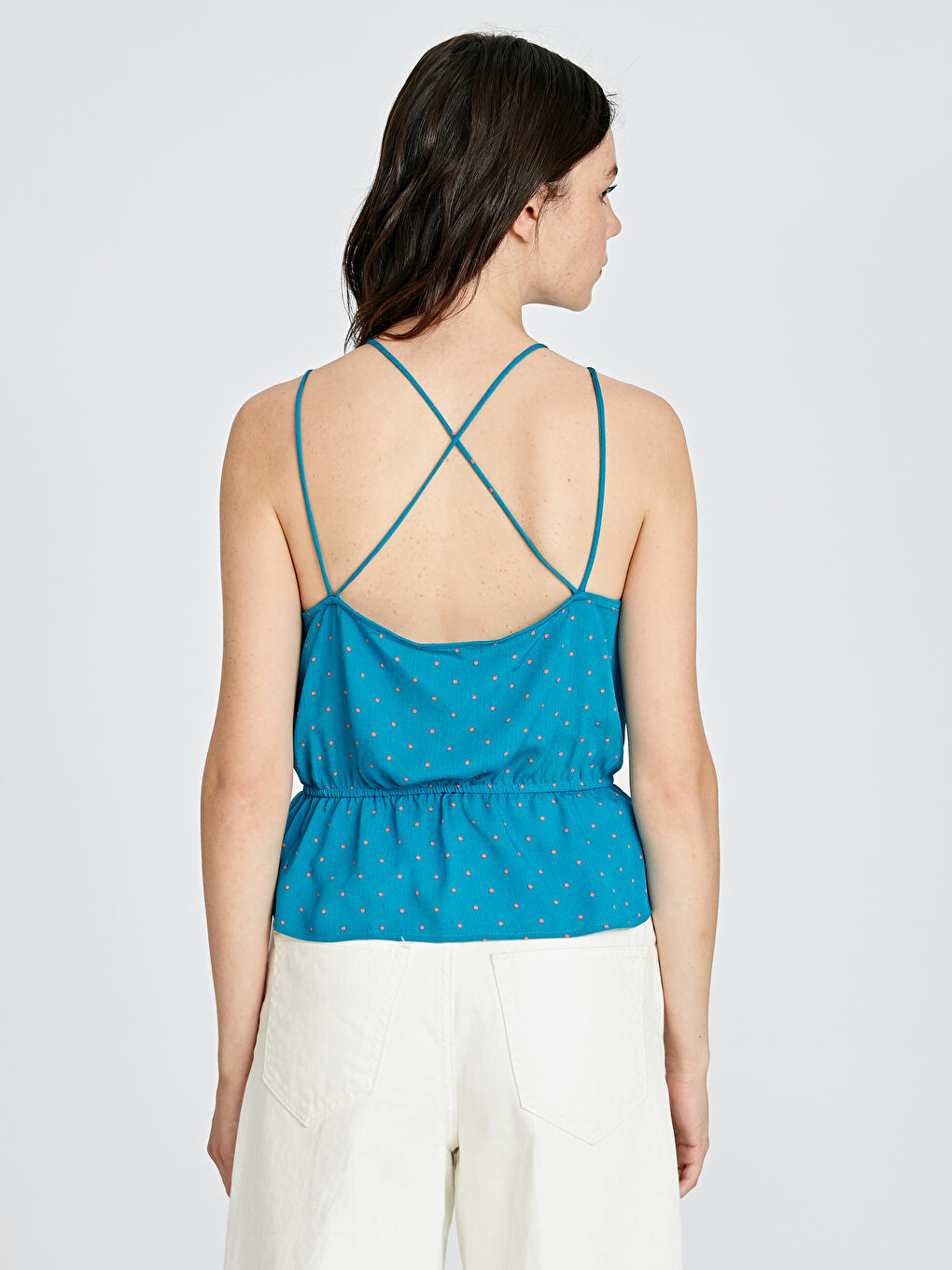 Standard Fit Women's Strapped Blouse-2